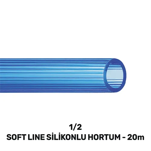 1/2 SOFTLINE SİLİKONLU HORTUM 20 MT (100gr/mt)