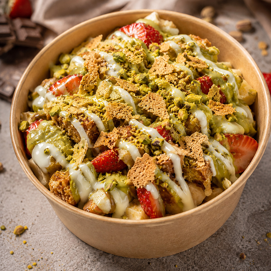 Fıstık Rüyası Bowl Künefito