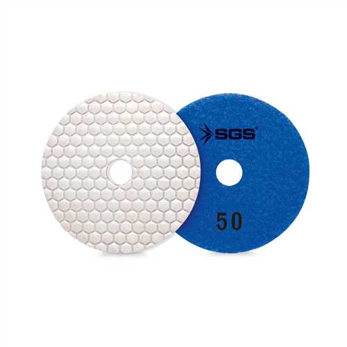 ELMAS POLİSAJ PEDİ 100 MM 50 KUM KURU-DRY