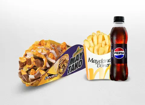 Doritos'lu Maytako Menü (Et Dönerden)