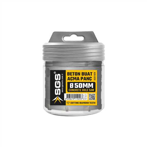 BETON BUAT AÇMA ADAPTÖRSÜZ 50 MM