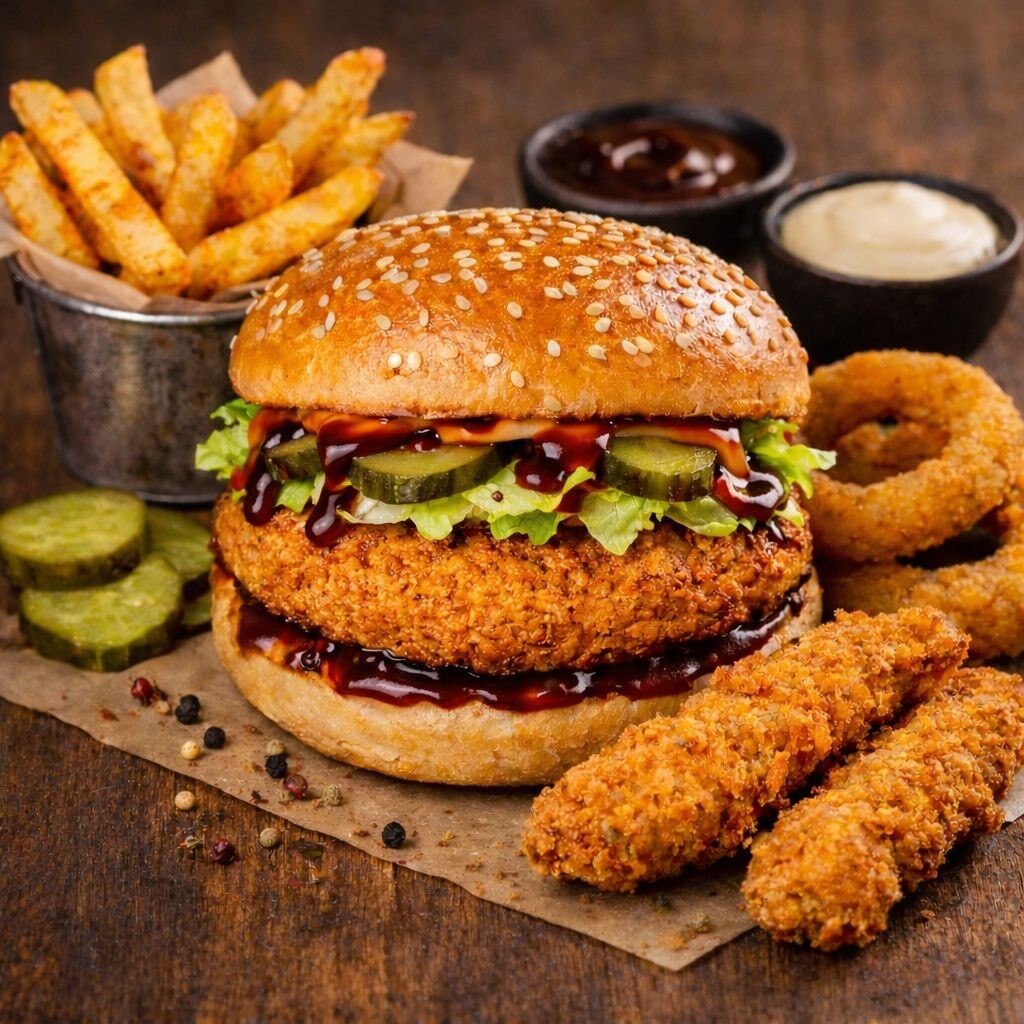 BBQ Chicken Burger