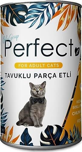 Perfect Yetişkin Kedi Konservesi Yaş Mama 400 gr