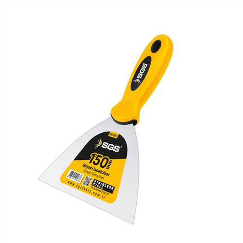 ISPATULA 150 MM PASLANMAZ ÇELİK (SOFT SERİES)