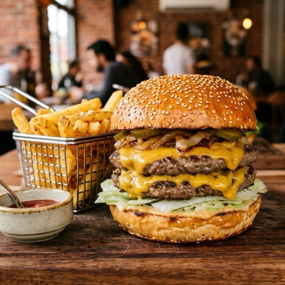 Double Eko's Burger