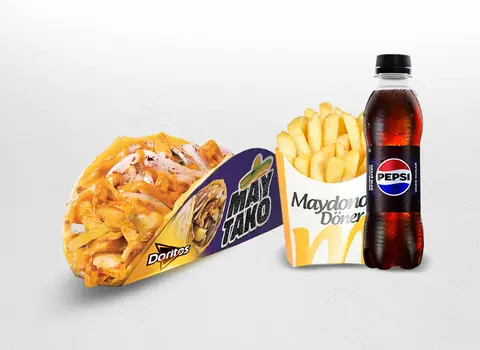 Doritos'lu Maytako Menü (Tavuk Dönerden)