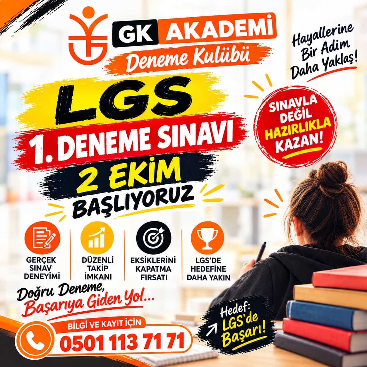 İlk Türkiye geneli denemesiyle başlıyoruz