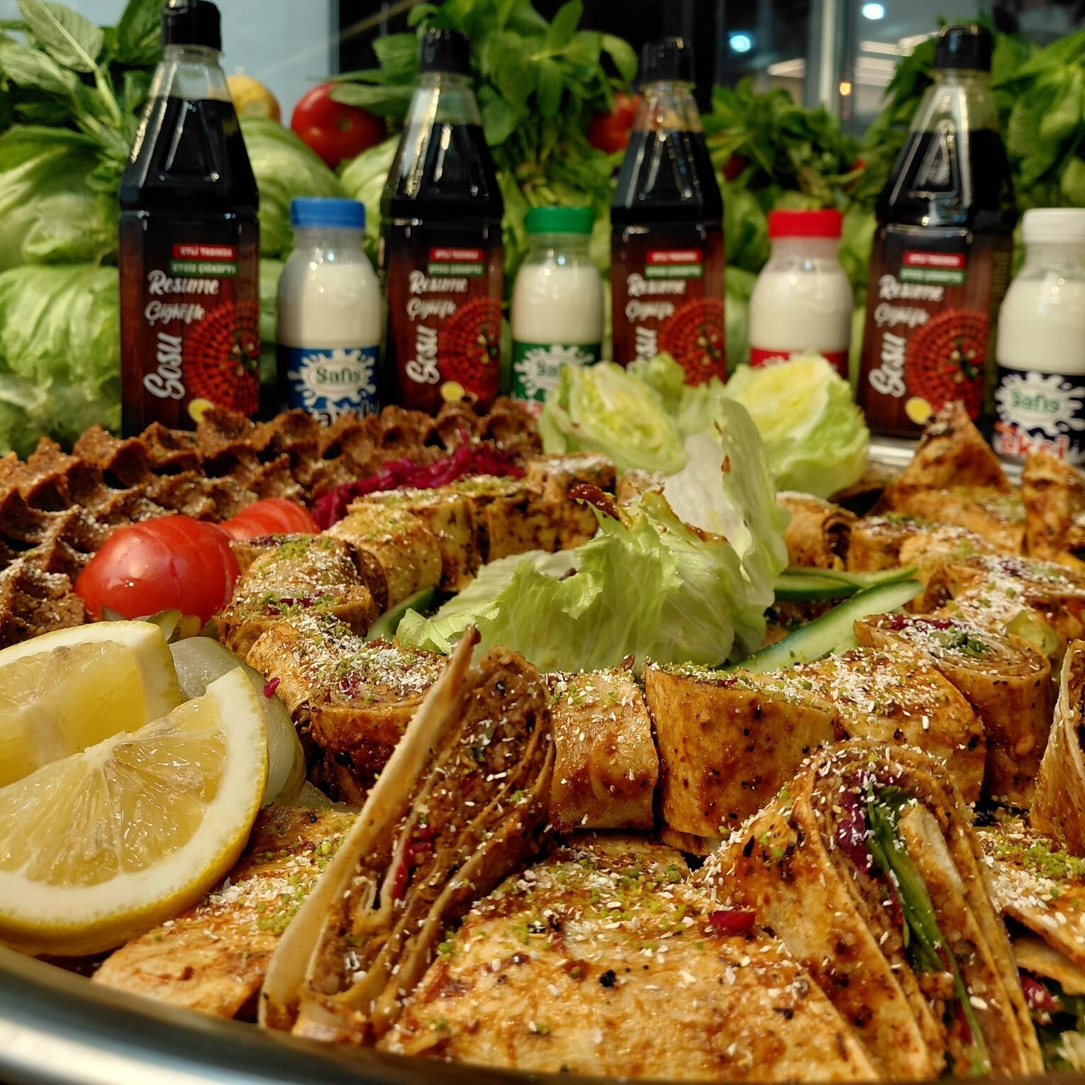 1 Porsiyon Katmer - Sushi Yöresel Çiğ Köfte