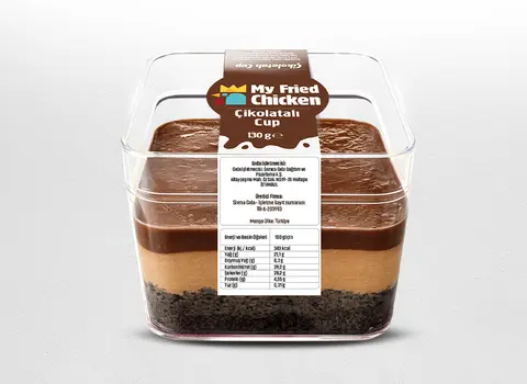Çikolatalı Cup Pasta (130 gr.)