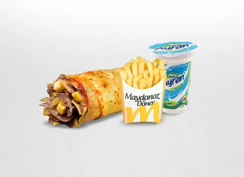 Et Döner Maydonoz Medium Dürüm Menü