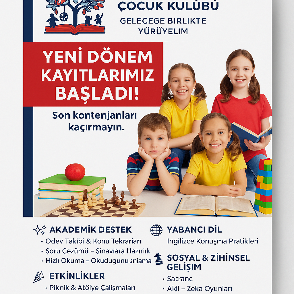 YENİ DÖNEM KAYITLARI BAŞLADI