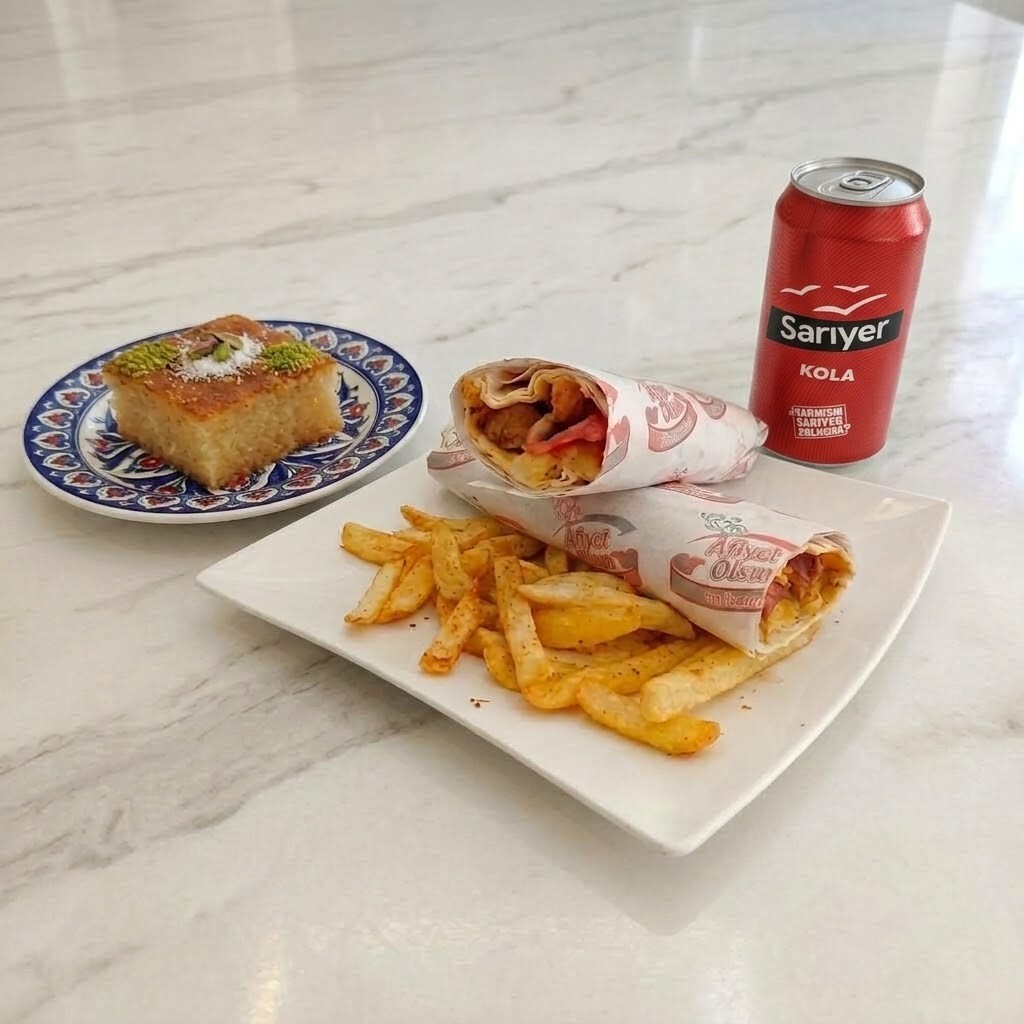 Menü Zurna Dürüm (Kolalı)