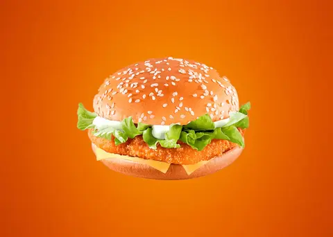 Chicken Cheeseburger (90 gr.)