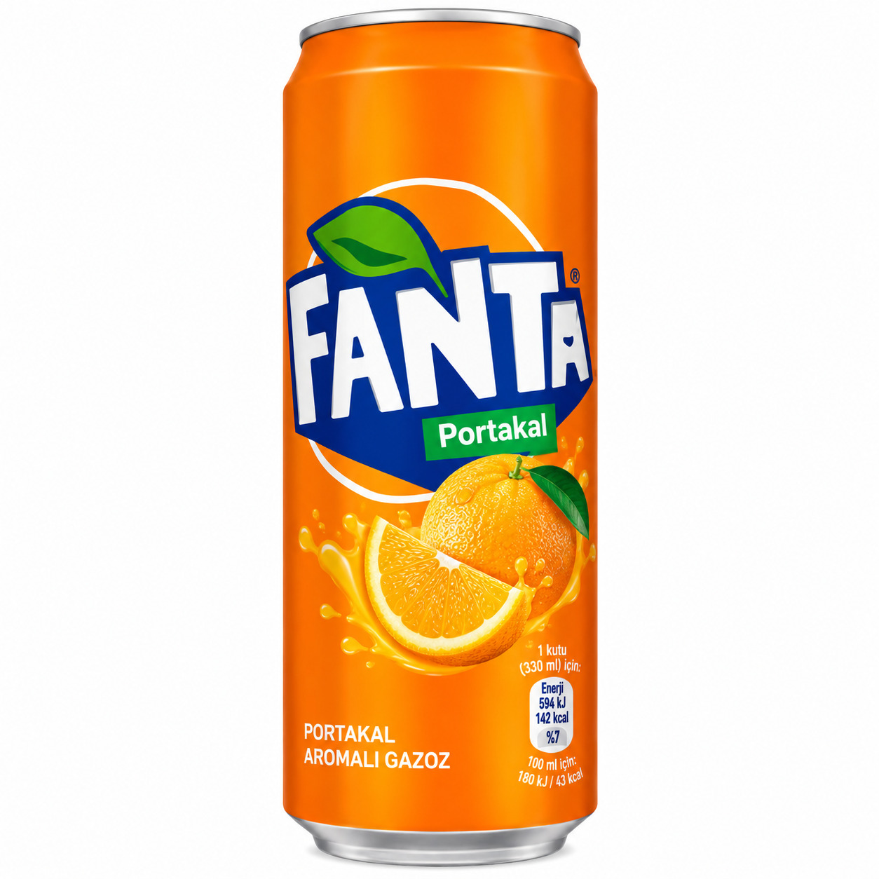 Fanta Portakal Aromalı Gazoz 330 ml