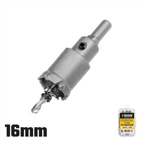 TCT METAL-INOX DELME PANÇ SETİ 16 MM