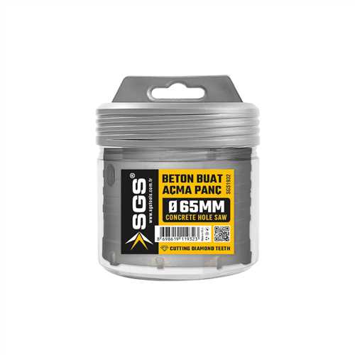 BETON BUAT AÇMA ADAPTÖRSÜZ 65 MM