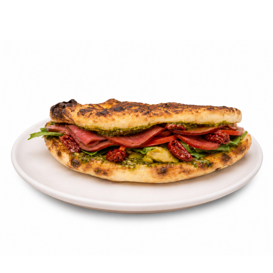 Hindi Füme Pesto Soslu Sandviç