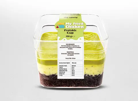 Fıstıklı Cup Pasta (130 gr.)