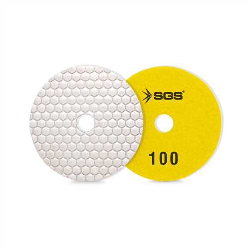 ELMAS POLİSAJ PEDİ 100 MM 100 KUM KURU-DRY