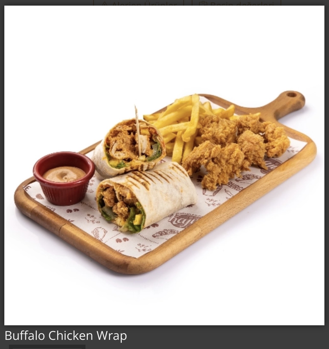 Buffalo Chicken Wrap