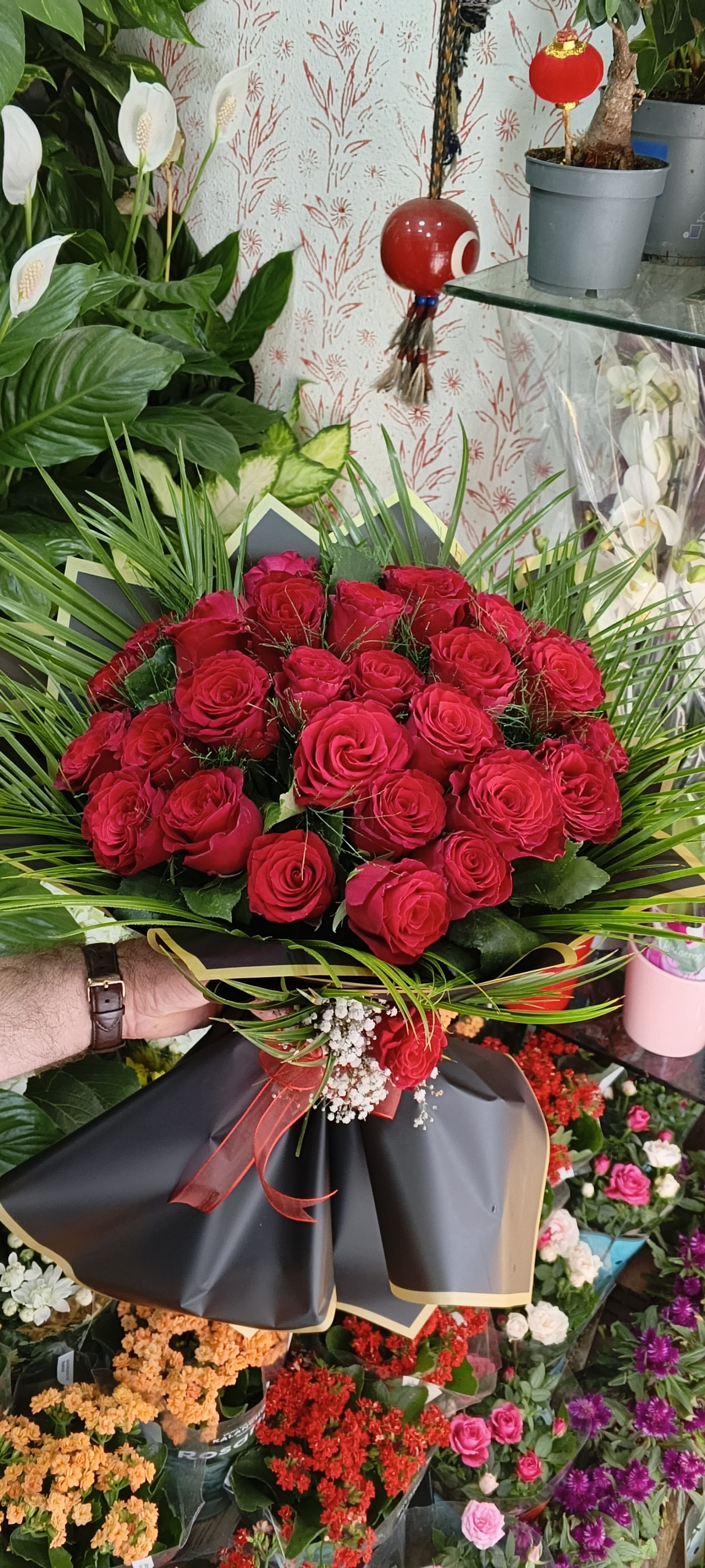 40 Adet Gül Buketi