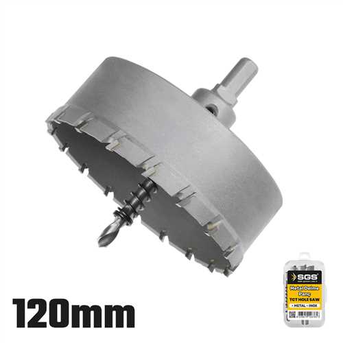TCT METAL-INOX DELME PANÇ SETİ 120 MM
